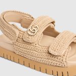 Gucci Women’s sandal with Double G - Image 5